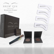 Load image into Gallery viewer, Pro Deluxe Luxury Eyebrow Stencil Kit