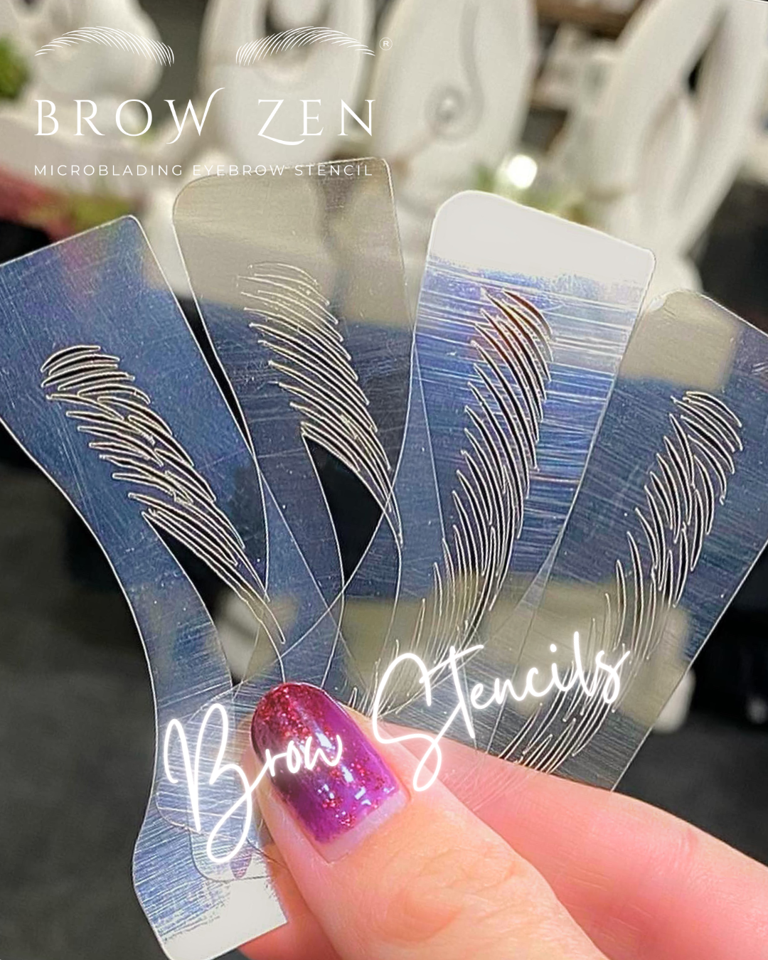 Luxury Eyebrow Stencil Kit