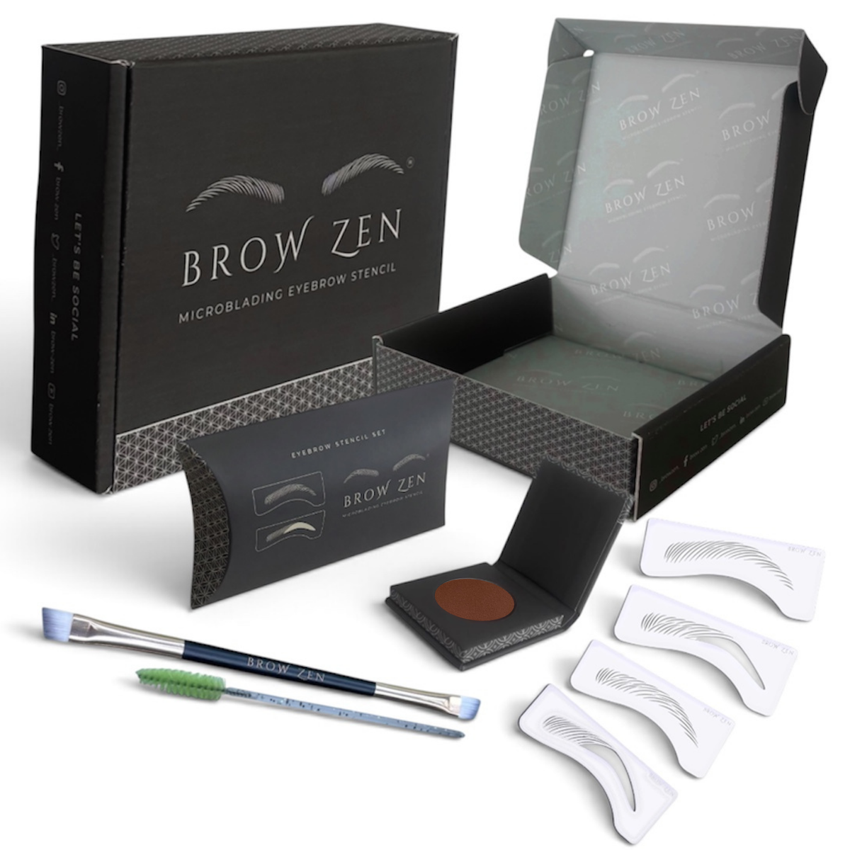 Luxury Eyebrow Stencil Kit