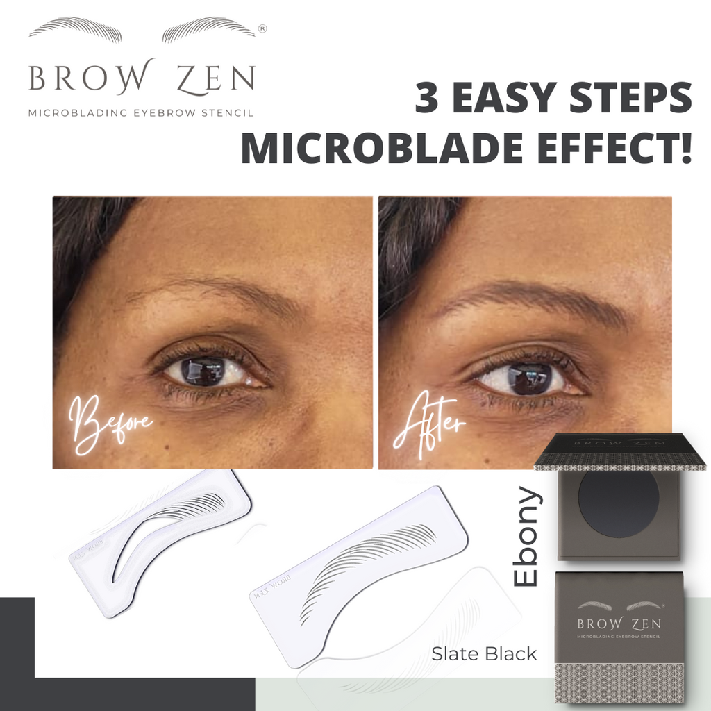 Pro Deluxe Luxury Eyebrow Stencil Kit