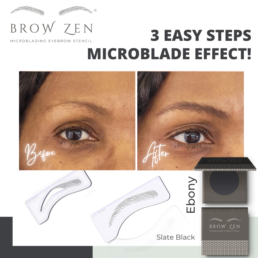 Pro Deluxe Luxury Eyebrow Stencil Kit