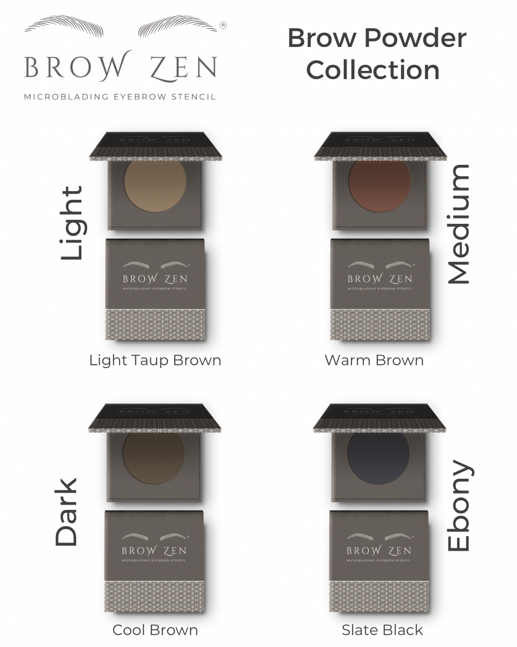 Luxury Eyebrow Stencil Kit