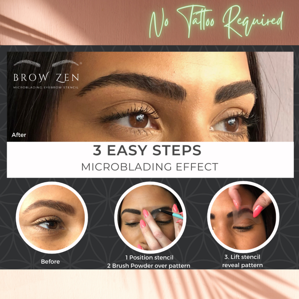 Luxury Eyebrow Stencil Kit